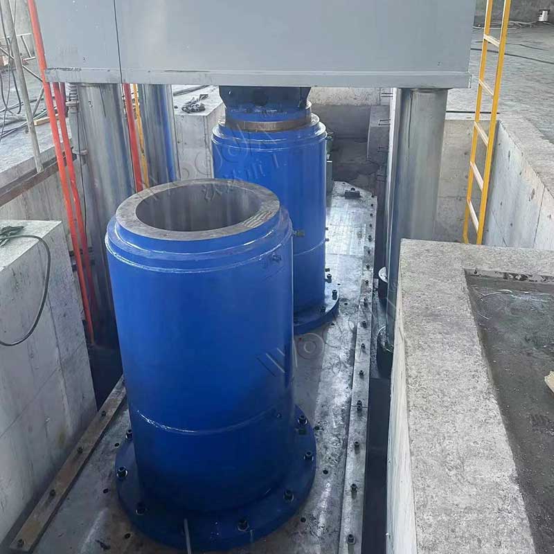 雙工位坩埚液壓機