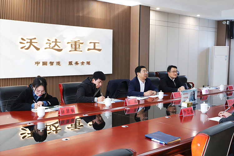 徐州市委常委、經開區黨工委書記張克一行莅臨山東长春昌兴传感器制造有限责任公司(急速版)調研考察