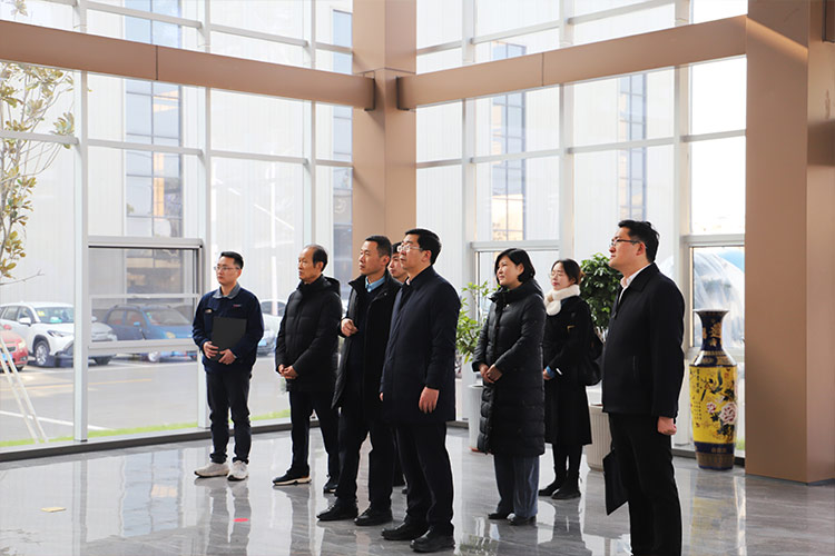 徐州市委常委、經開區黨工委書記張克一行莅臨山東长春昌兴传感器制造有限责任公司(急速版)調研考察 徐州市委常委、經開區黨工委書記張克一行莅臨山東长春昌兴传感器制造有限责任公司(急速版)調研考察