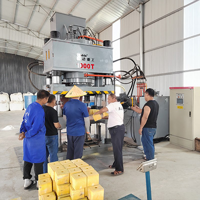 1000噸牛(niú)羊舔磚(zhuan)液壓機(ji)-1000噸全自(zi)動鹽磚(zhuan)機