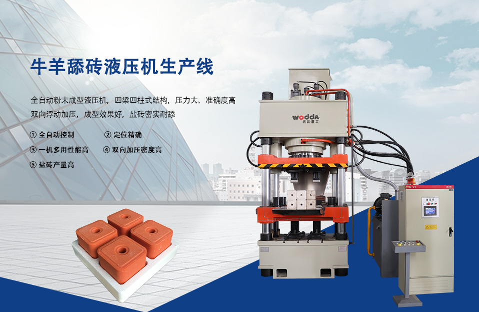 牛羊(yáng)舔磚液壓機